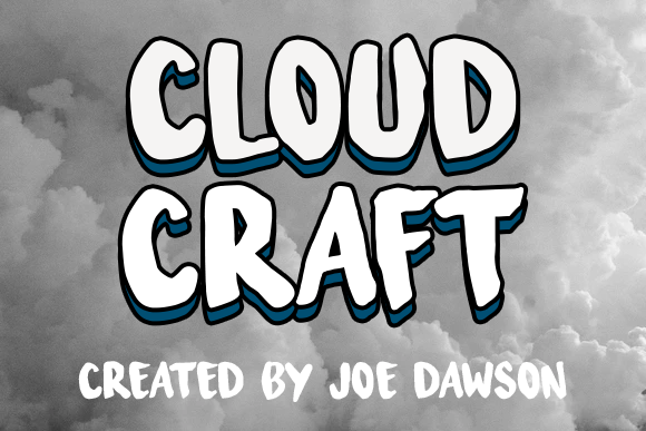 Cloud Craft Font: A Display Typeface for Campaigns