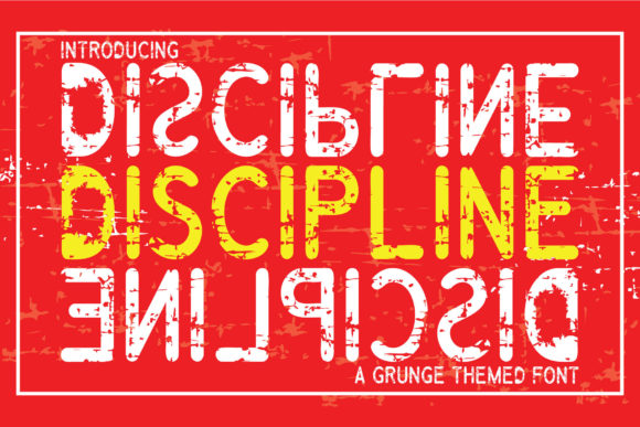 Discipline: A Bold Display Font for Editorial Design and Digital Publishing