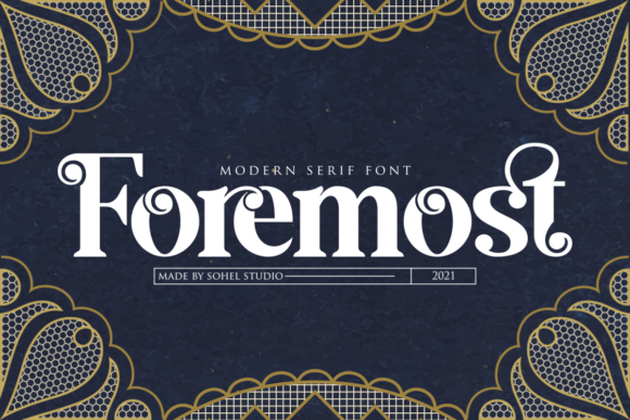 Foremost: A Stylish Serif for Elegant Editorial Design