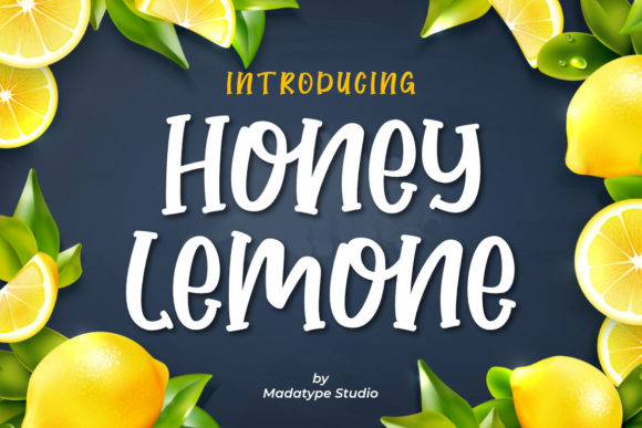 Honey Lemone: A Display Font That Adds Personality to Your Brand