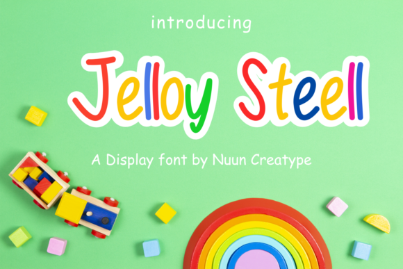 Jelloy Steell: A Playful Display Font for Modern Web Design Projects