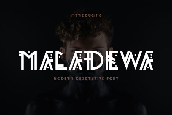 Maladewa - A Modern Display Font for Elegant Web Design
