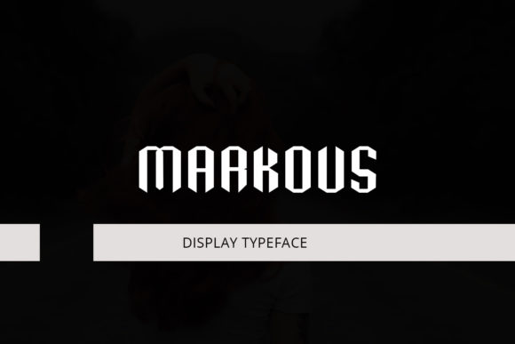Markous: A Bold Display Font for Modern Web Design and Digital Branding