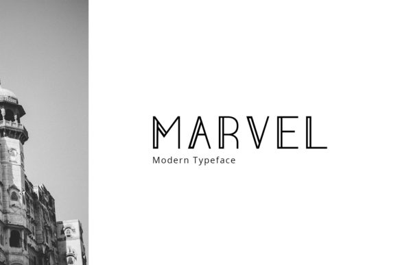 Marvel: A Bold Display Font That Demands Attention