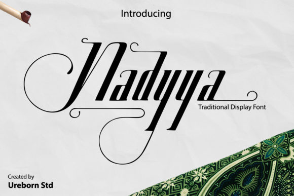Nadyya Font Review: Bold Display Typography for Web