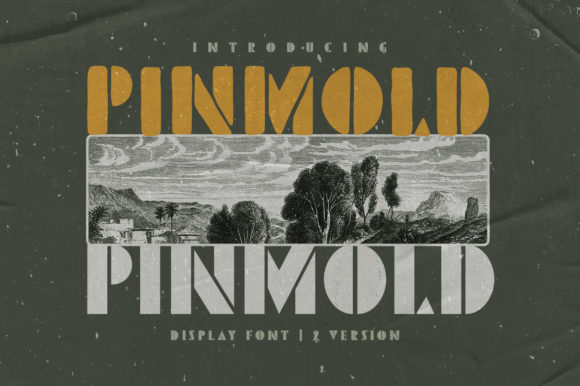 Pinmold: A Bold Display Font That Elevates Small Business Branding