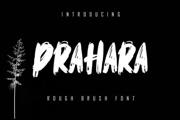 Prahara Font: Modern Display Typography for Editorial Design