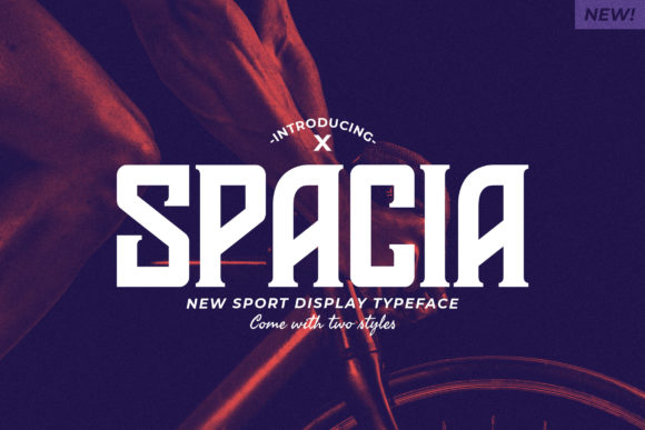 Spacia: A Bold Display Font for Modern Web Design and Digital Branding