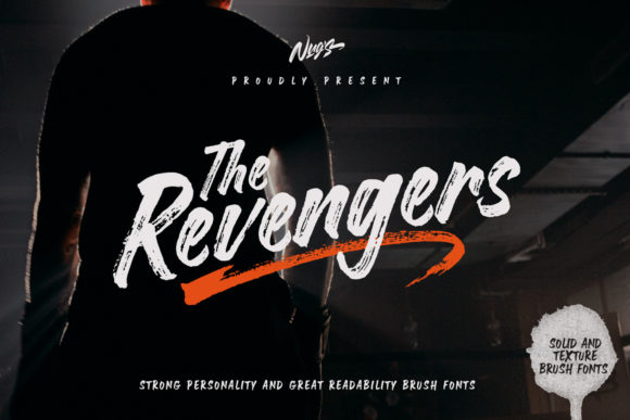 The Revengers: A Bold Display Font for Modern Web Design Projects